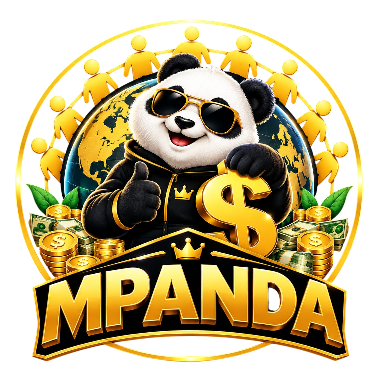 Panda Farming Character